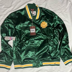 Mitchell & Ness Throwback Green Bay Packers Coat